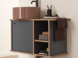 umywalka ceramiczna kolorowa okragła theo 78 ceramika cielo