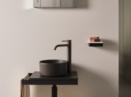 Umywalka Mini Round Shui Comfort ceramika cielo