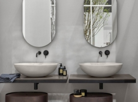 Umywalka ceramiczna Eco (nablatowa) ceramika cielo