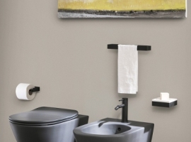 bidet ceramiczny szary wiszący ceramika cielo mare