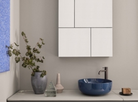 umywalka ceramiczna okrągła Multiplo ceramika cielo