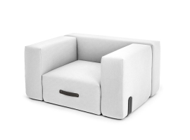 roskładana sofa ogrodowa miami biała