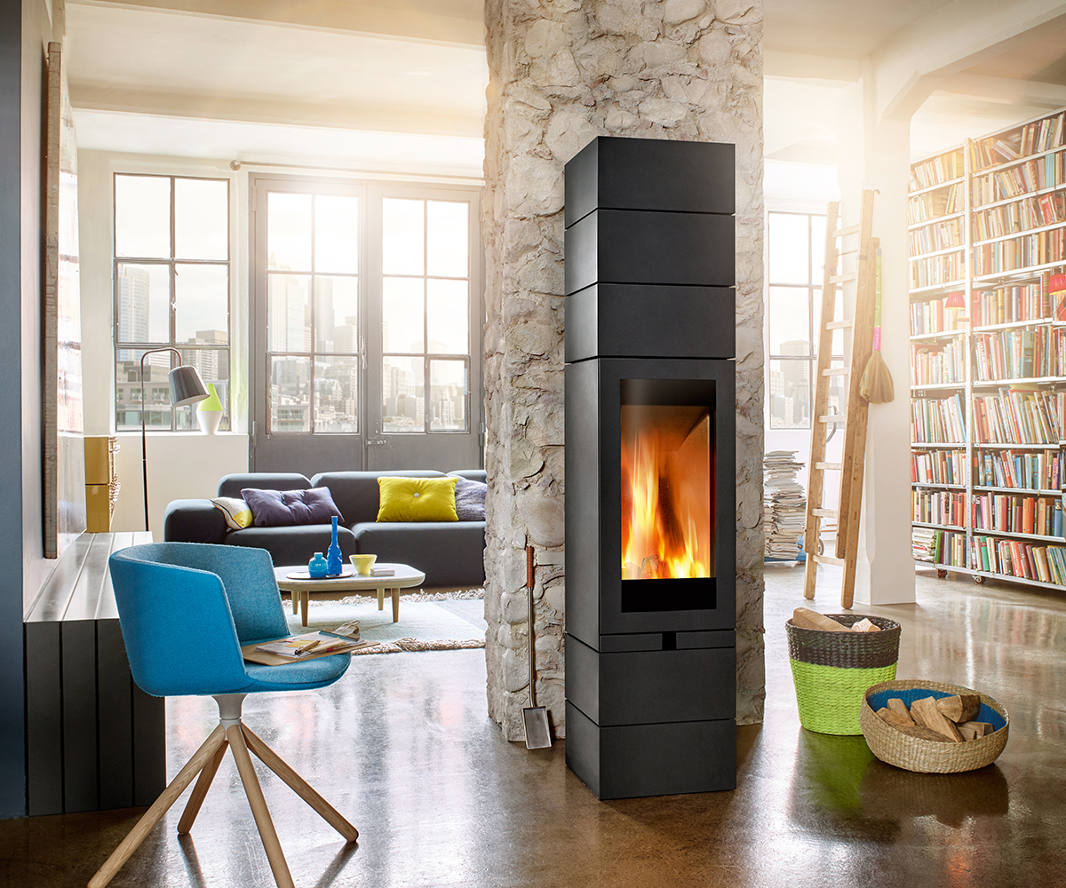 kominek wolnostojący skantherm fornt 400